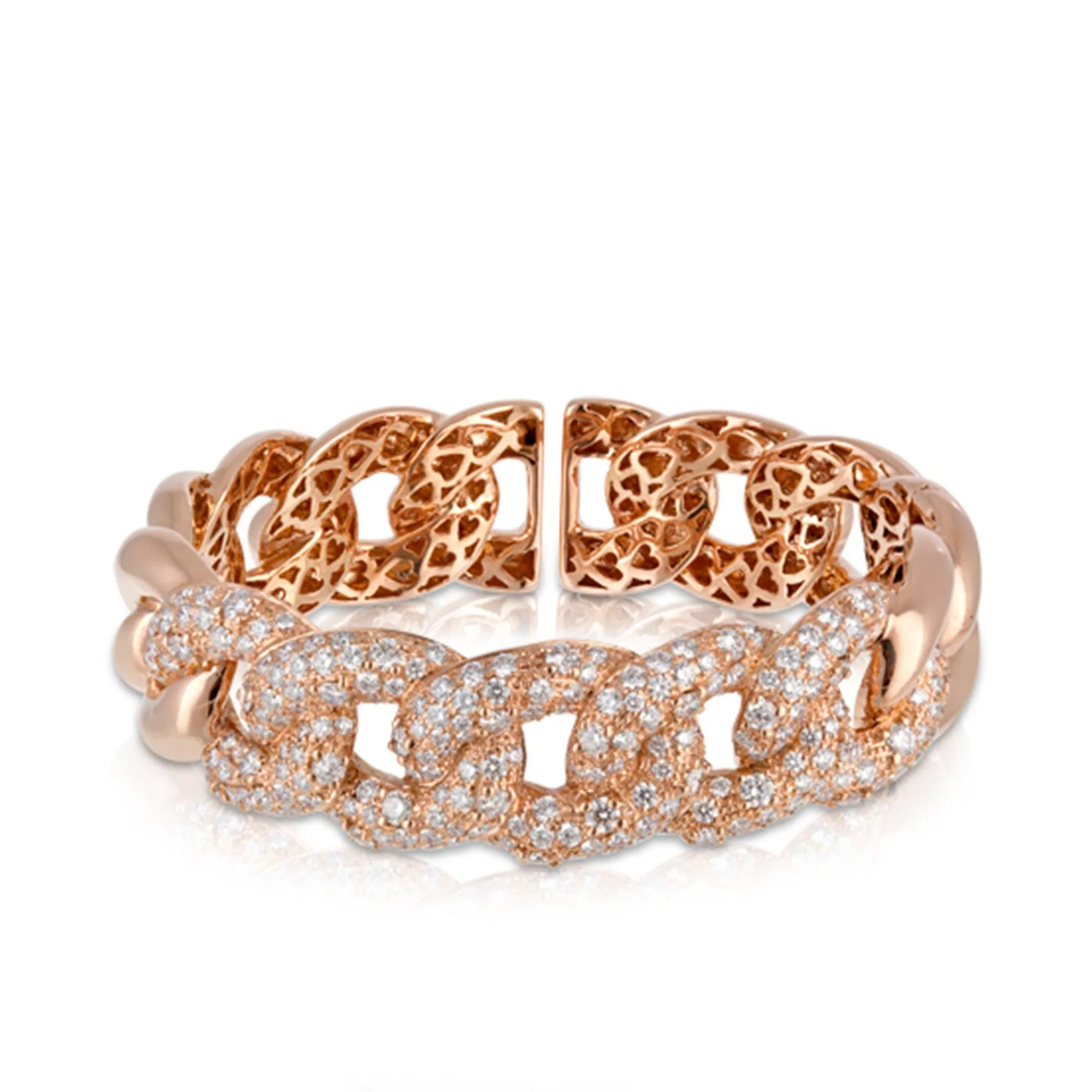 18ct Rose Gold Bangle