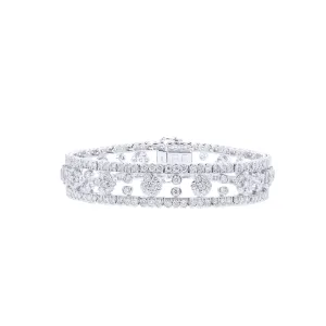 Bellissima Floral Diamond Bracelet