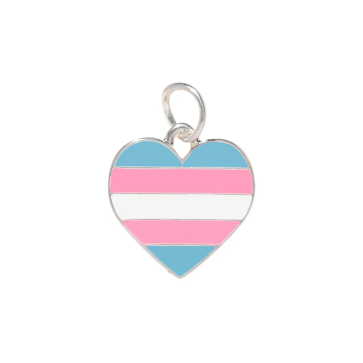 Black Cord Heart Transgender LGBTQ Necklaces