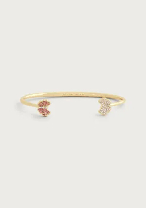 Butterfly Pavé Bangle