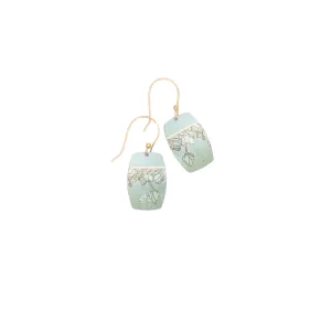 Cari Earrings in Sage