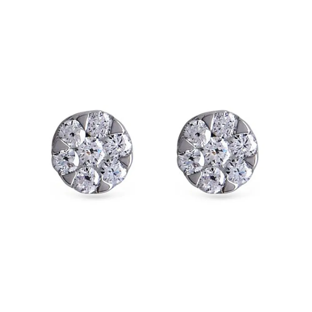 Classic Diamond Earrings