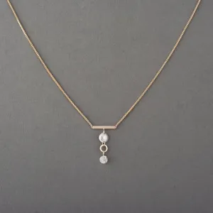 DYNASTY GEMSTONE DROP NECKLACE