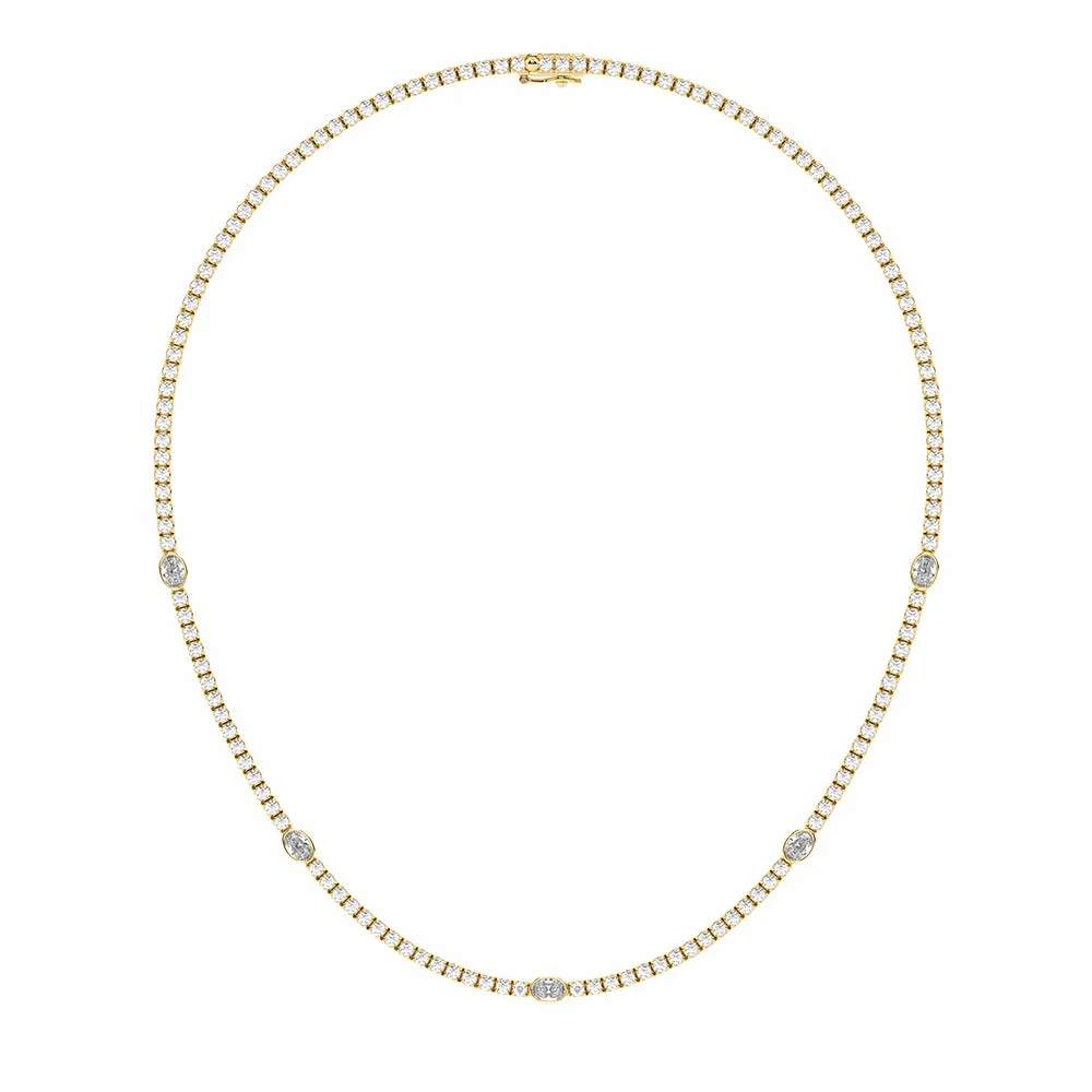 Empowering 8.6ct Oval Necklace