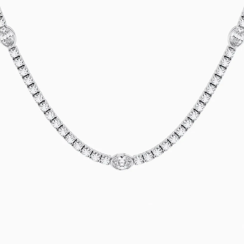 Empowering 8.6ct Oval Necklace