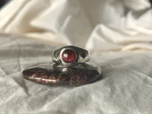 Garnet Lugo Ring