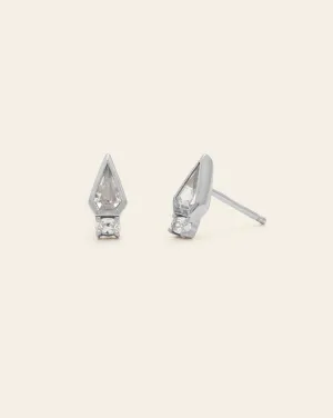 Gemma Studs - Sterling Silver