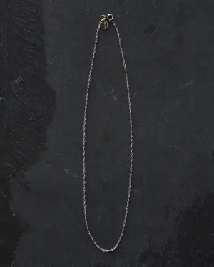 Kara Yoo Thin Singapore Necklace, Sterling Silver