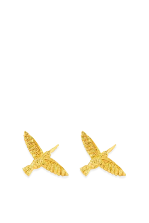 Mini Hummingbird Stud Earrings