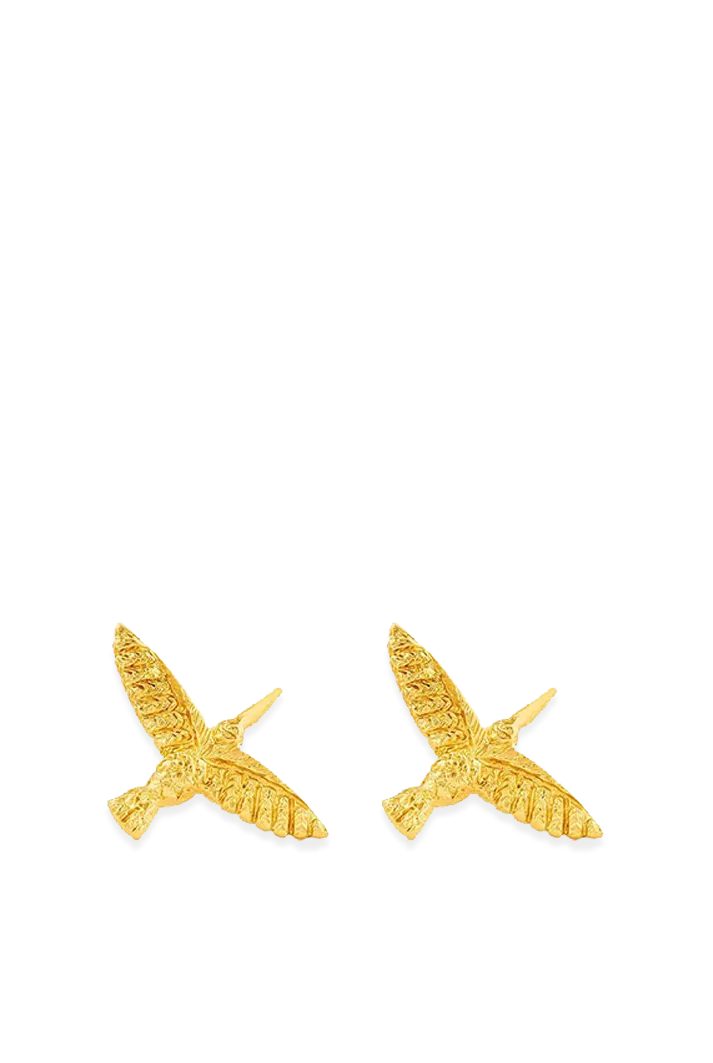 Mini Hummingbird Stud Earrings