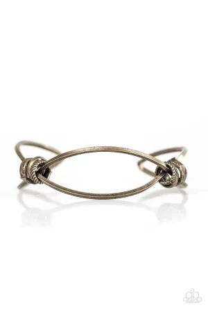 Paparazzi Bracelet ~ City Cadence - Brass