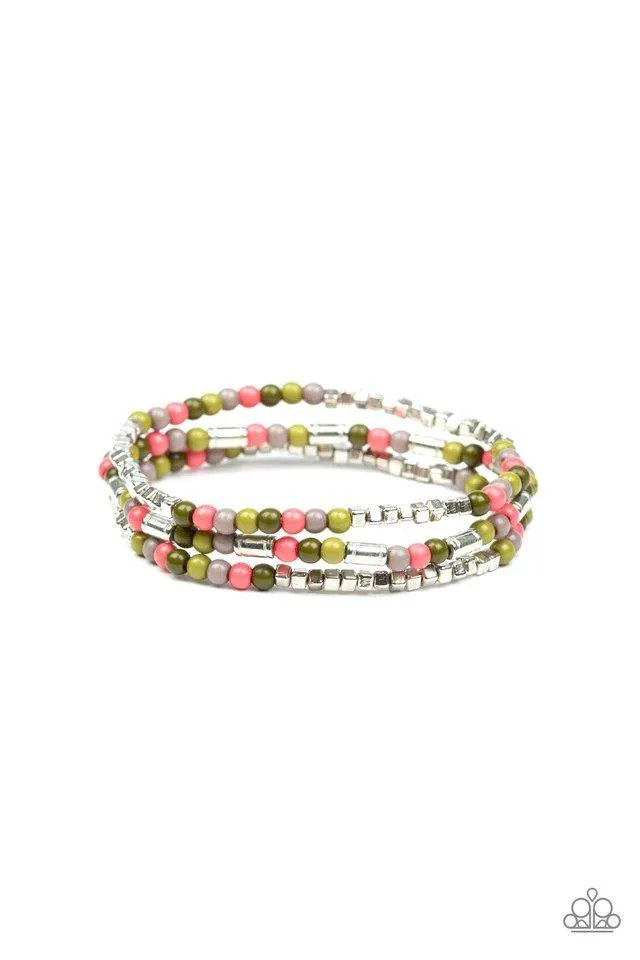 Paparazzi Bracelet ~ Micro Beading - Multi