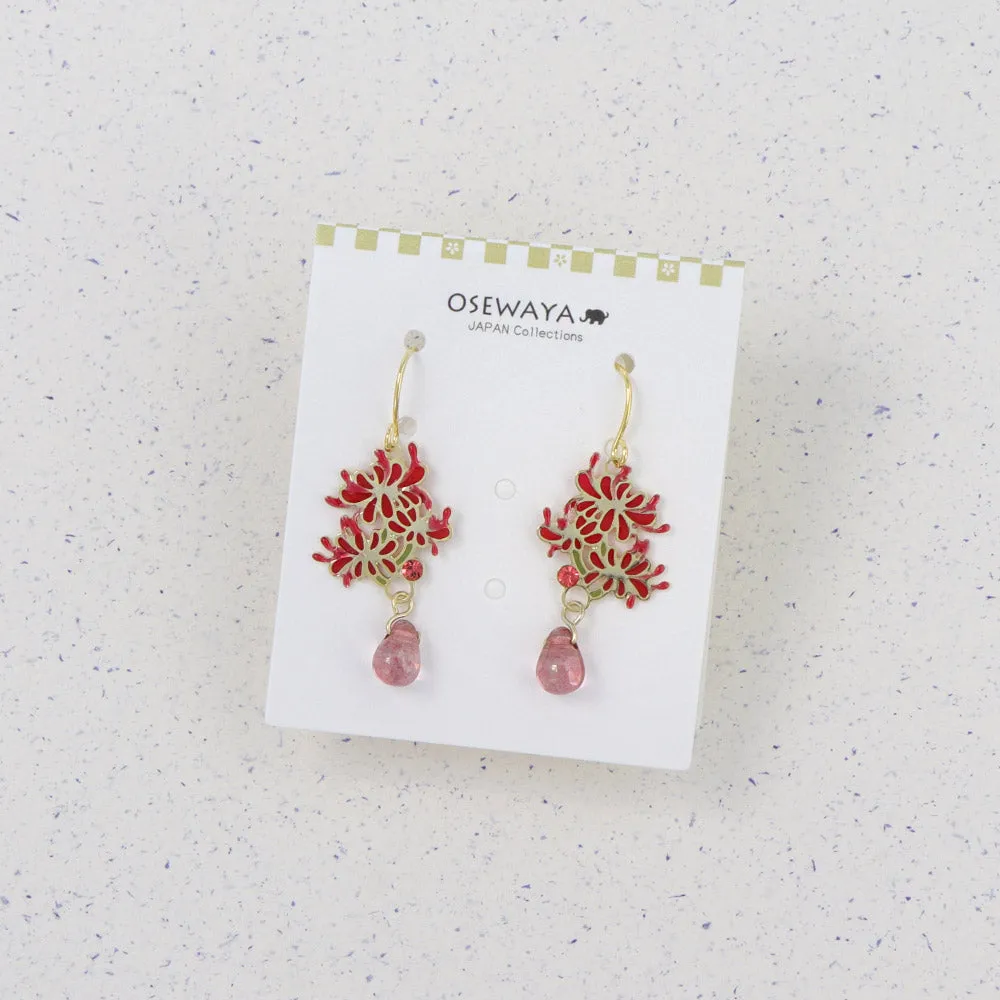 Red Spider Lily Earrings