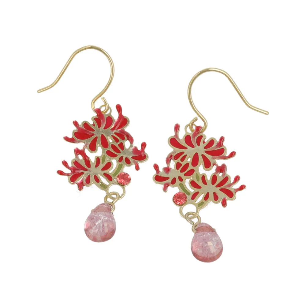 Red Spider Lily Earrings