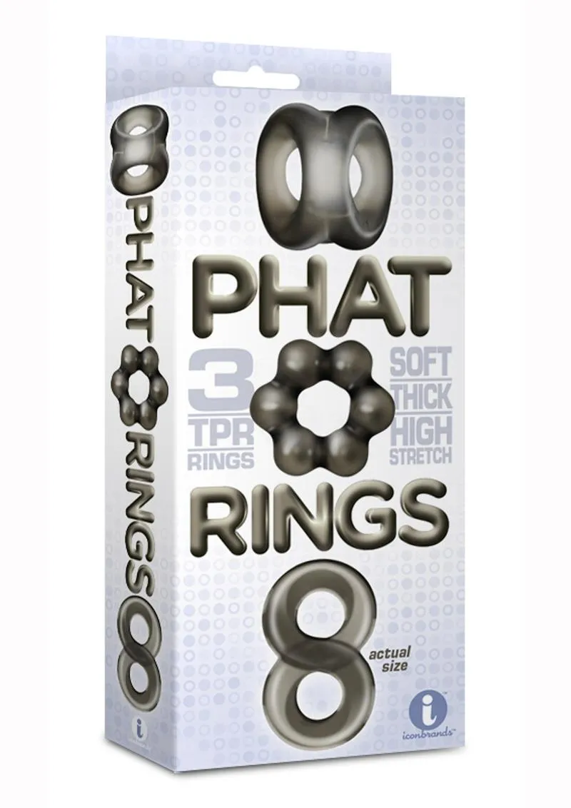 The 9's - Phat Rings Smoke 1, Chunky Cock Rings