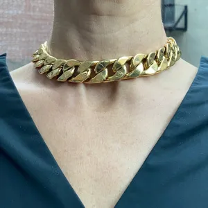 Vintage Curb Link Convertible Necklace Bracelet